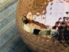 Copperholic alembic still used for whiskey distillation