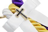 Cord of Three Strands Unity Braids 28 inch cords in three colors