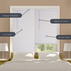 34x72 inch white vinyl blind for home and office