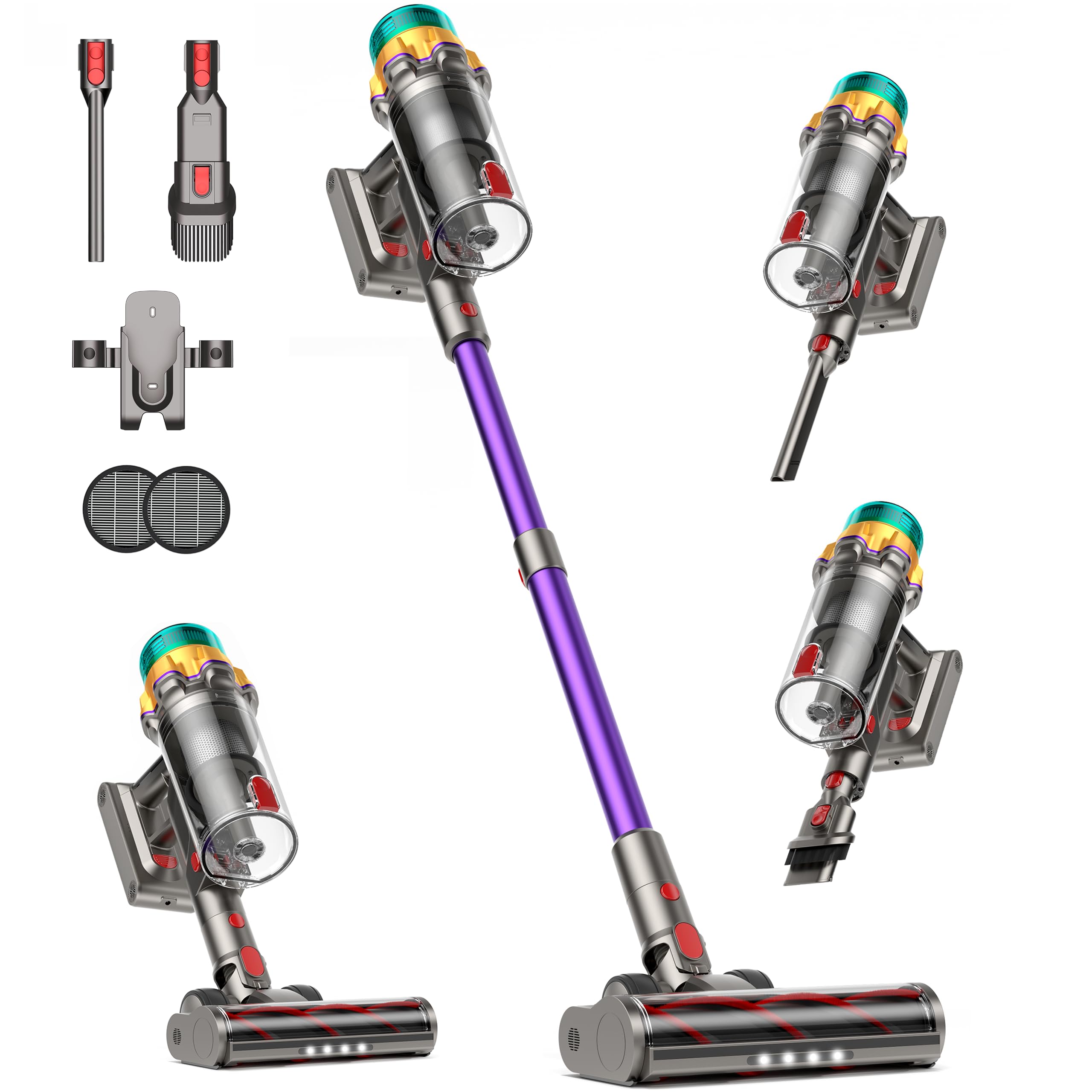 P11 cordless vacuum cleaner with 55KPA suction