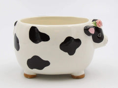Cow candy dish and planter by Cosmos Gifts ceramic
