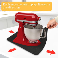 Heat protector mat for marble and tile countertops