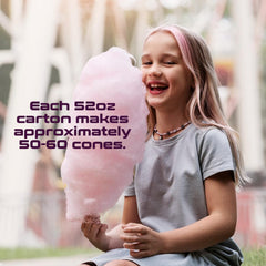 0.5 gallon carton Cotton Candy Sugar Floss Pink Vanilla