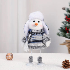 Cotton filling snowman ornament for home decor