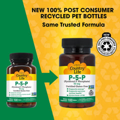 P-5-P Vitamin B6 50 mg 100 tablets bottle