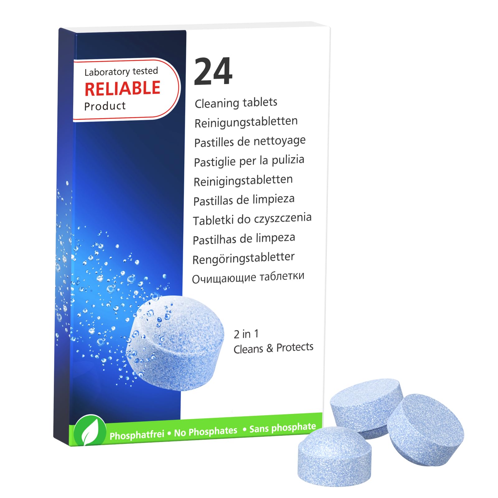 CPLIKE 24 tablets cleaning for Jura coffee centers