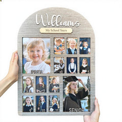 CR FTMKR US custom school picture frame Pre-K to 12 with name engraving