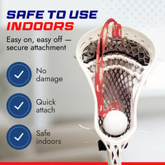 Cradlebaby Lacrosse Training Ball red color image