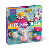 Craft-Tastic Let’s Learn to Sew mini sewing kit instruction booklet