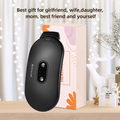 Type-C rechargeable cordless heating pad for home and travel