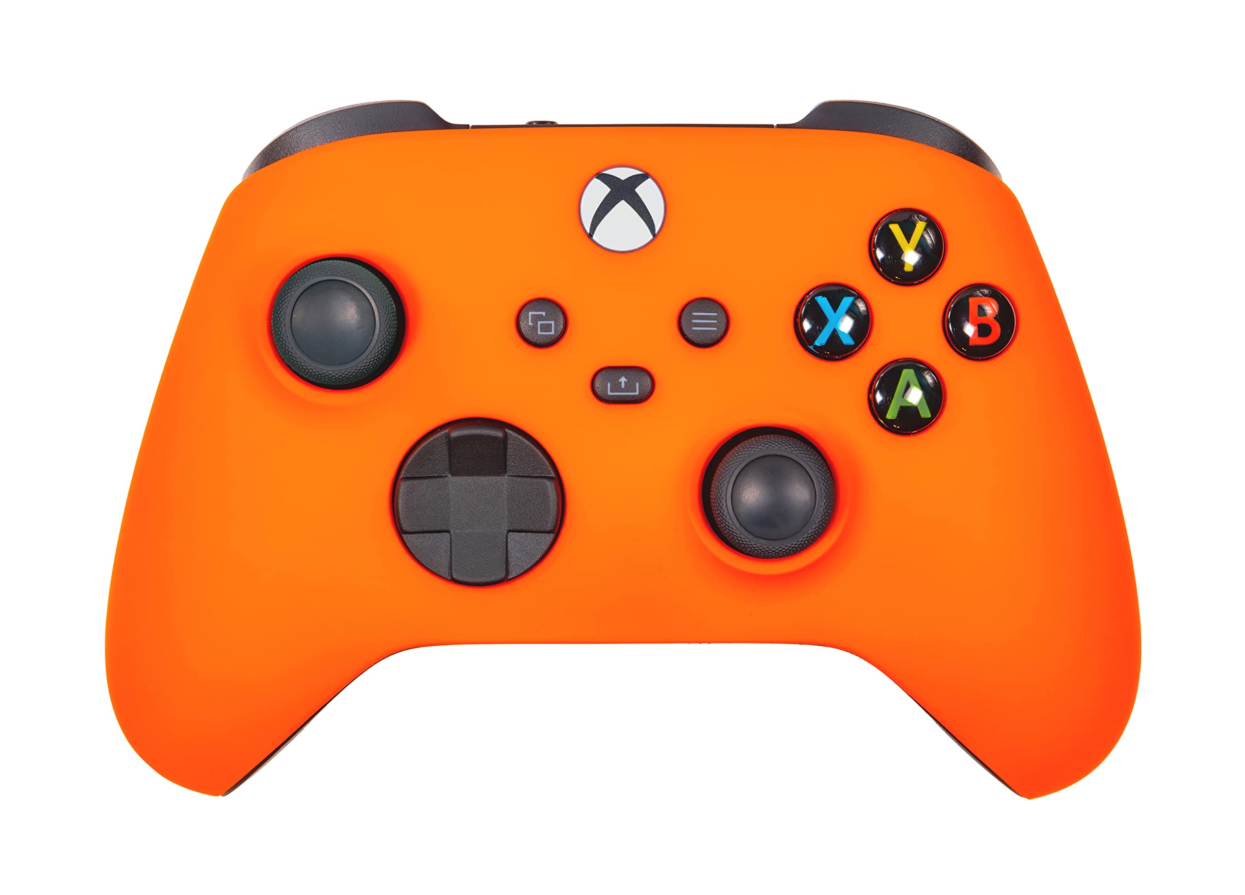 Crazy Controllerz neon orange soft touch Xbox Series X S controller