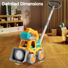 Bubble Machine for Toddlers dual play mode with extension handle LED lighting