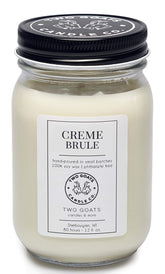 Creme Brulee scented soy candle 12 oz hand poured in the USA