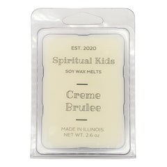 Creme Brulee soy wax melts two pack 12 one inch cubes
