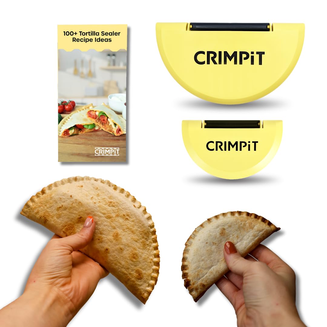 CRIMPiT large tortilla sealer for 10-12 inch tortillas