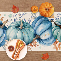 13x72 inch Croar table runner with sea inspired motif