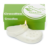 Croc Candle with GiftBox front view
