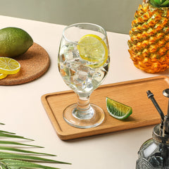 Dishwasher safe crystal glass drinking glasses Patelai 4 pieces