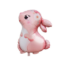 Rabbit foil balloons CSTYWC 4pcs for Easter baby shower