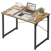 CubiCubi Computer Desk deep brown finish