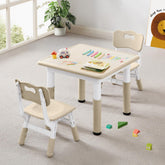 CuFun kids table and chairs set with two chairs