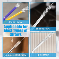 Cup lid gap cleaning brush and stiff-bristled corner brush