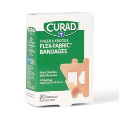 CURAD Flex-Fabric Finger and Knuckle Bandages packaging