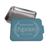 Custom 13x9 aluminum bake pan with latching lid