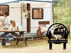 Happy Camper Signs Decor gift for campers