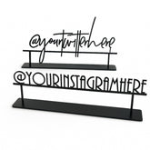 Custom Hashtag Sign Metal Table Sign product image