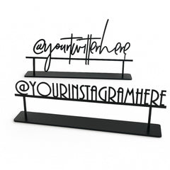 Custom Hashtag Sign Metal Table Sign product image