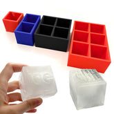 Custom Ice Cube Mold Monogram 2 inch silicone for whiskey