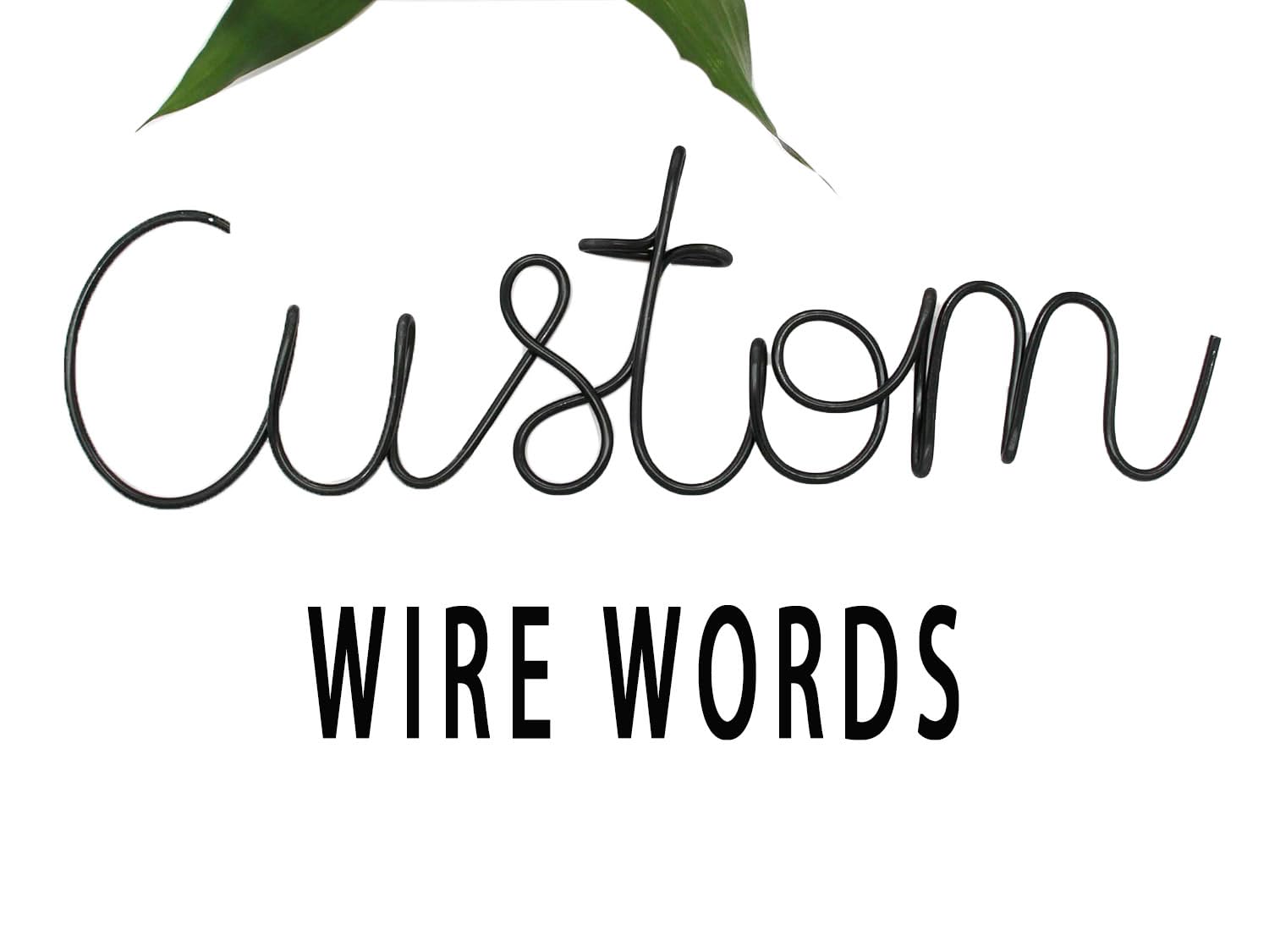 Custom Metal Name Sign for Nursery wall decor image 1
