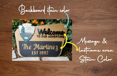 Custom National Park Sign for home decor