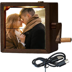 Custom Photo Flip Box product front view