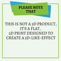 Custom rectangle plaque showcasing 3D depth