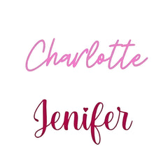 Custom Vinyl Name Decal product image