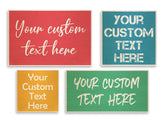 Custom Wood Signs Personalized Baltic birch ready to hang