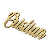 Customized Wooden Name Tags for Place Setting on wedding table