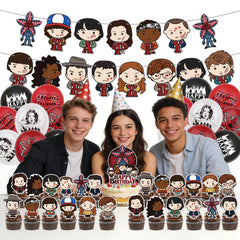 dessert toppers 2x2.3 inches tv series decorations