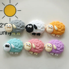 Magnetic stickers with sheep designs for notes