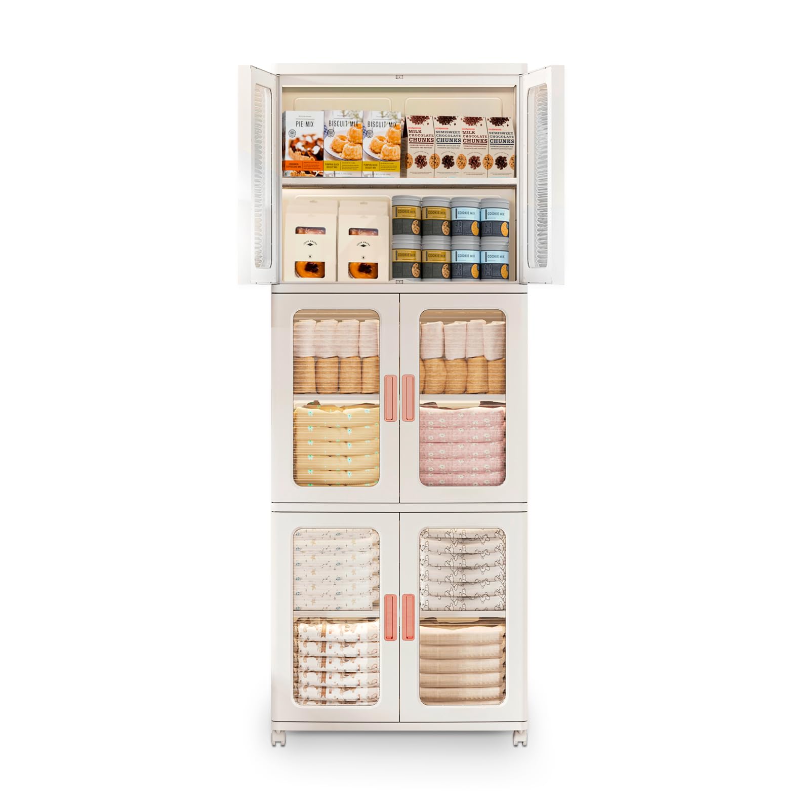 CXCJAI storage bins with lids and doors product image