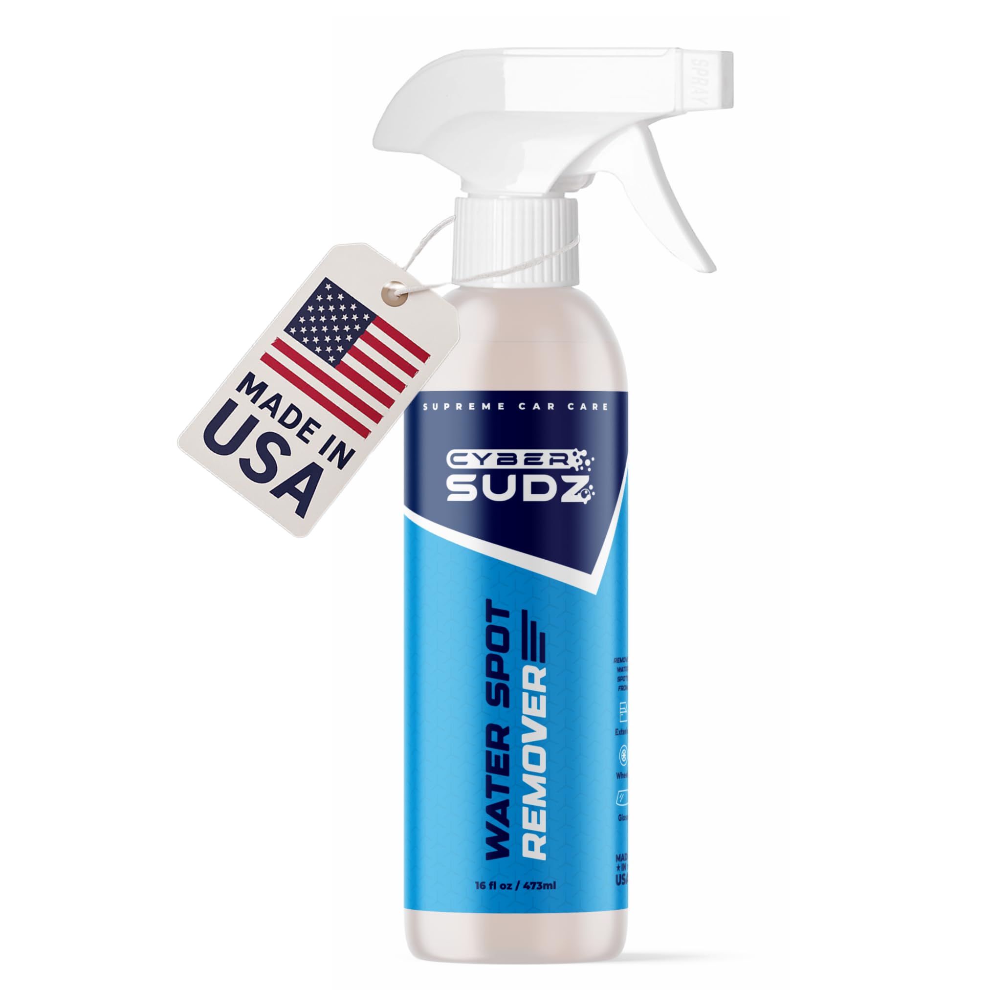 CyberSudZ Water Spot Remover For Cars bottle