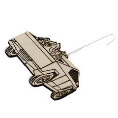 Cybertrash 3x3 inch ornament with hanger
