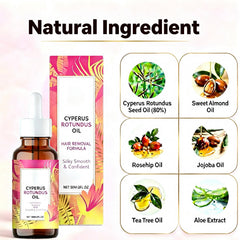 Cyperus Rotundus Oil for Hair Removal for women and men
