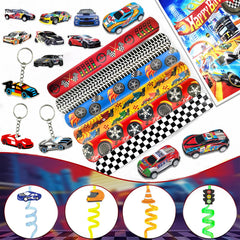 Slap bracelets included in the party set