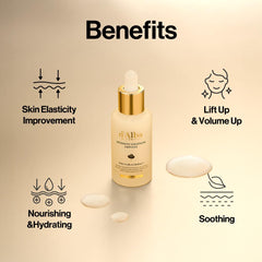 vegan collagen 1000ppm and vegan ceramide np in ampoule