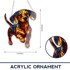 Dachshund Gifts Christmas Ornament with story card