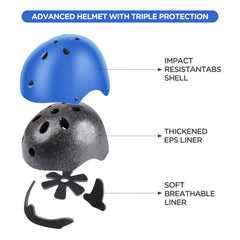 DaCool knee pads included with the protective gear set