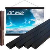 DACRI HOME 36in magnetic poster hanger teak